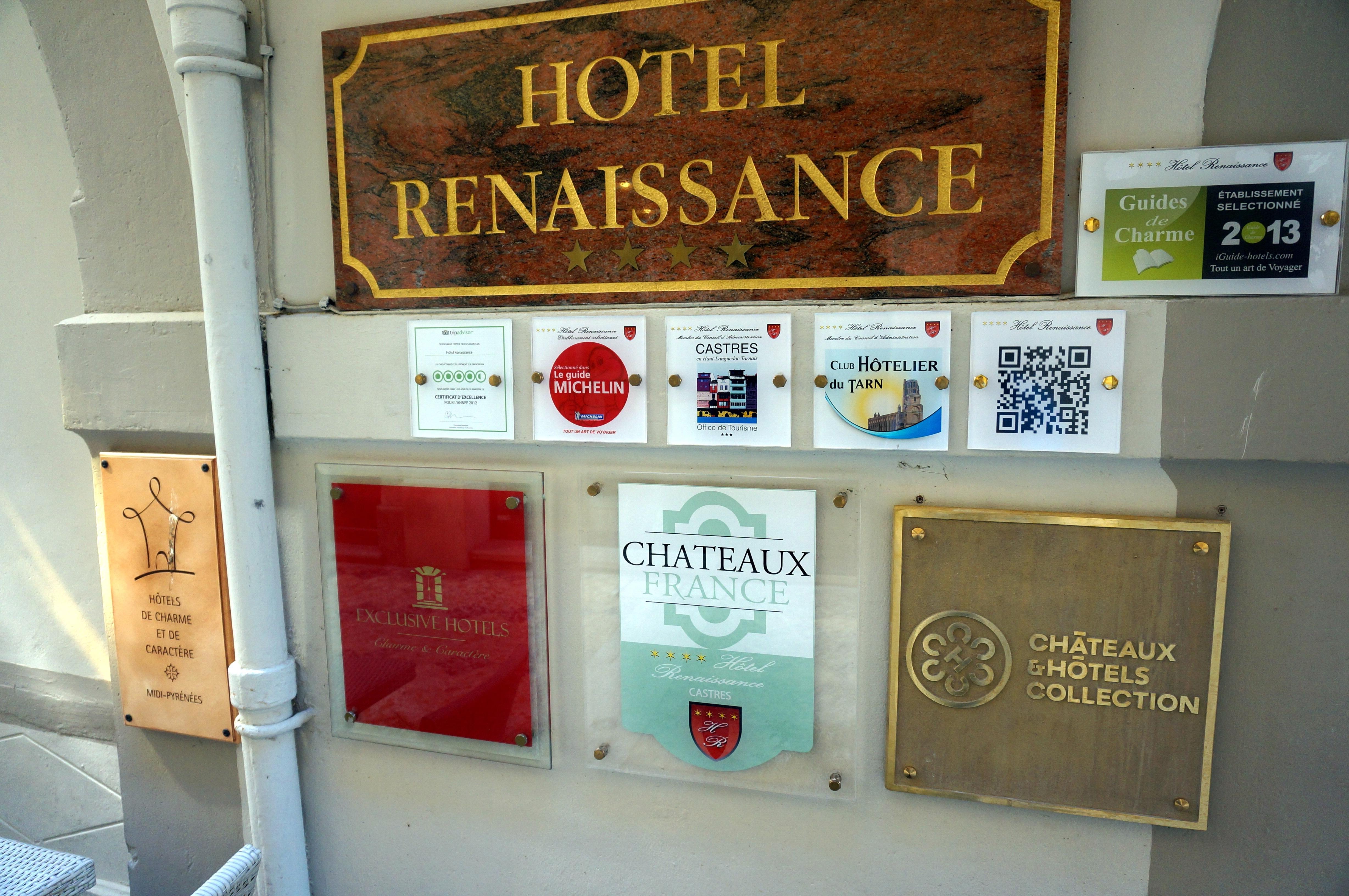 Hotel Renaissance Castres  Kültér fotó